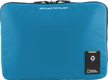 Pouzdro na notebook 17" National Geographic Ocean Tyrkysové