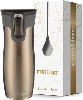 Termohrnek Contigo West Loop 2.0 470 ml Latte + krabička