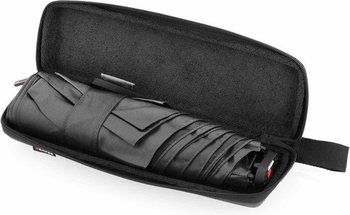 Manuální skládací deštník Knirps X4U Ultralight Slim Manual With Eva Case - Black