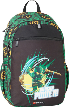 Školní batoh LEGO Urban Ninjago 28 l – zeleno-černý