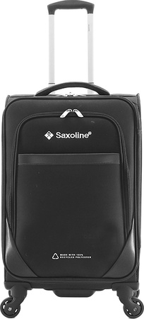 Kabínový kufr Saxoline Soft 55 cm Black