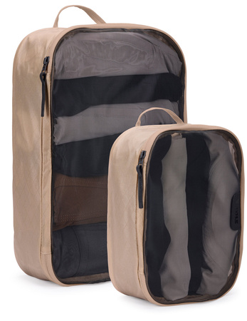 Dva Organizéry cestovní Thule Packing Cube Gentle Beige