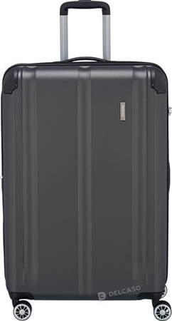 Velký rozšiřitelný kufr Travelite City 77 cm antracitový