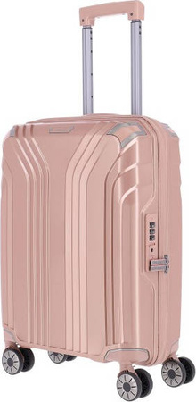 Kabinový kufr Travelite Elvaa 55 cm Růžový