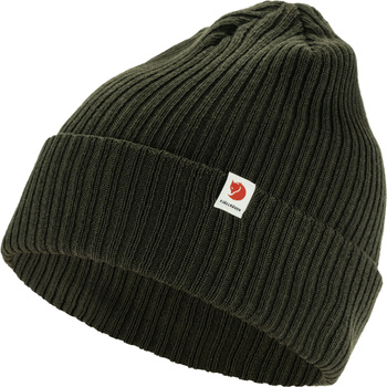 Pletená čepice Fjallraven Rib Hat - Deep forest