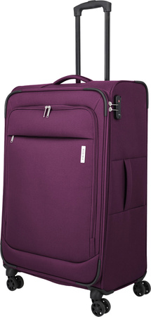 Velký cestovní kufr Travelite Priego 77 cm Berry