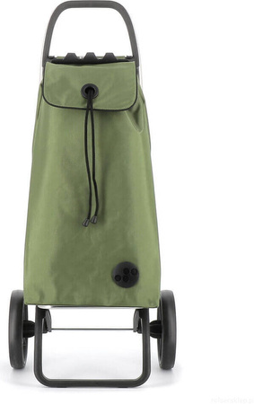 Nákupní vozík Rolser I-Max Tweed 2k – zelený