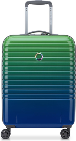 Malý kabinový kufr Delsey Caumartin 55 cm – modrozelený