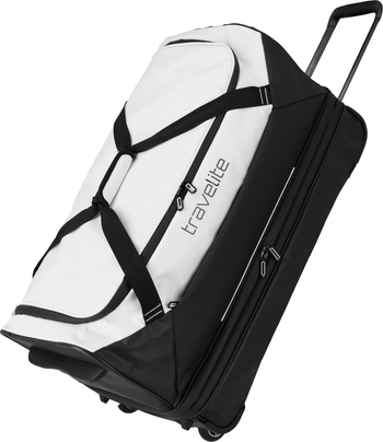 Cestovní taška na kolečkách Travelite Basics 98L – bílá