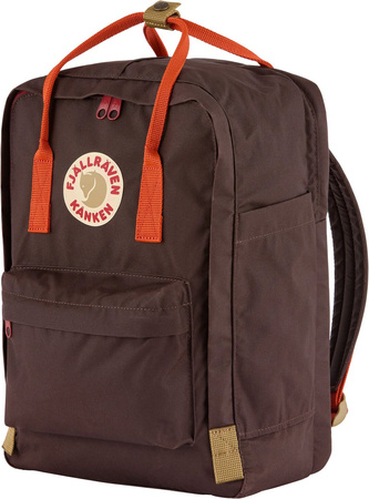 Městský batoh Fjallraven Koncept 18L Black Oak / Rowan Red