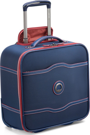 Kabinový kufr 2K Delsey Chatelet Air 2.0 Soft 42,5 cm – modrý