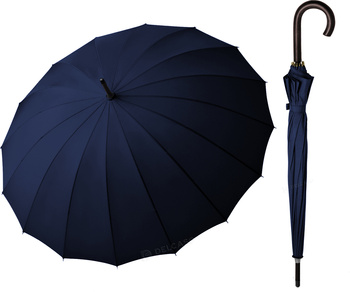 Deštník long Doppler Natural London tmavě modrý 74163DMA
