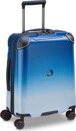 Kabinový kufr Delsey Cactus Slim 55 cm – modrý