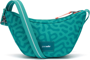 Bezpečnostní crossbody taška Pacsafe Go 2,5L Turquoise