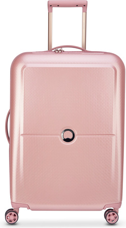 Střední kufr Delsey Turenne 65 cm – růžový