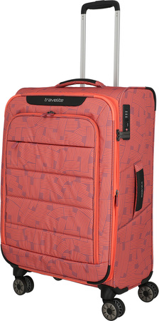 Střední kufr Travelite Skaii 67 cm oranžový