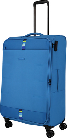 Velký kufr Travelite Rügen 78 cm – modrý