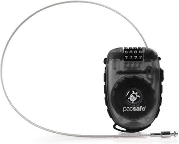 Lanko na zabezpečení zavazadla Pacsafe RetractaSafe 250 Šedé