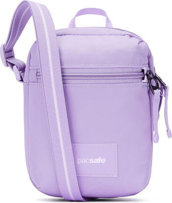 Bezpečnostní crossbody taška Pacsafe Go Micro 1,5L Levandulová