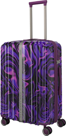 Střední kufr Travelite Lascana 65 cm Purple Degrade