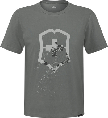 T-shirt Tričko Victorinox Mountain Graphic Tee L Grey
