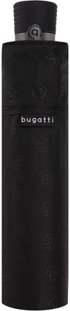 Pánský skládací deštník Bugatti Doorman černý, 25 cm