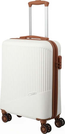 Kabinová kufr Travelite Bali 55 cm bílá