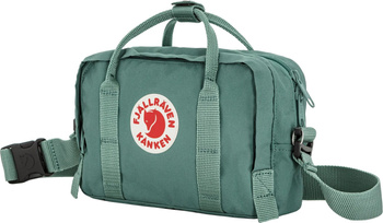 Taška přes rameno Fjallraven Kanken - Frost green