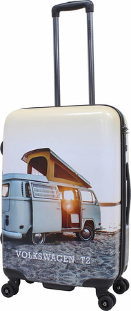 Střední kufr Volkswagen BUS T2 67 cm Multicolor