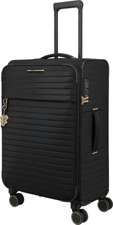Střední kufr Travelite Barbara Stepp 68 cm Černý