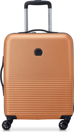 Kabinový tvrdý kufr Delsey Marina 55 cm – oranžový