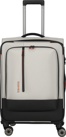 Střední kufr Travelite CrossLite 5.0 4K 66 cm – šedý