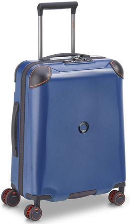 Kabinová kufr Delsey Cactus 55 cm SLIM Modrá