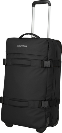 Střední cestovní taška na kolečkách Travelite Bolonia 63 cm Black