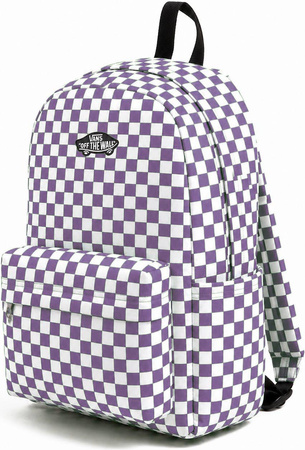 Školní batoh Vans Old Skool Grom Check - prism purple