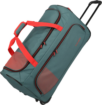 Cestovní taška na kolečkách Travelite Basics M 89L Green/Orange