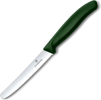 Kuchyňský a zeleninový nůž Swiss Classic Victorinox 22 cm Green