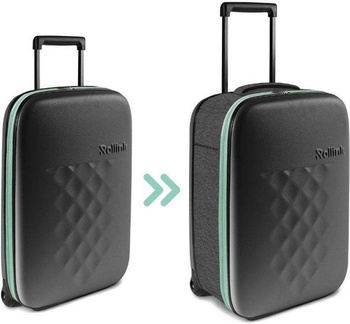Skládací kufr Rollink Flex Earth 55 cm Summer Mint