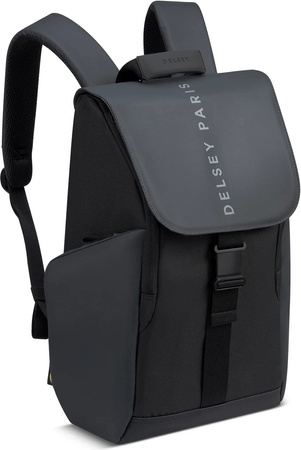Antikradenční batoh Delsey Securflap 21L Schwarz