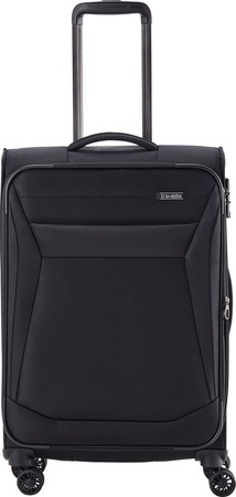 Střední rozšiřitelný kufr Travelite Chios 67 cm černý