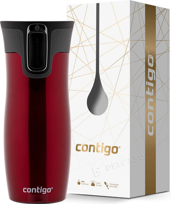 Termohrnek Contigo West Loop 2.0 470 ml červený + krabička