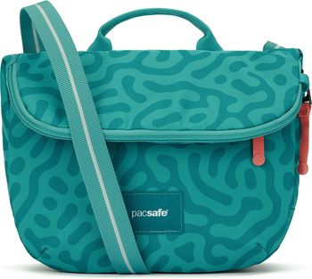 Městská kabelka proti krádeži Pacsafe Go 7L Turquoise