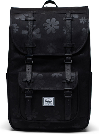 Batoh Herschel Little America Mid 21L – Black Floral Sun