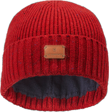 Zimní čepice Victorinox Brand Collection Beanie Deluxe Red