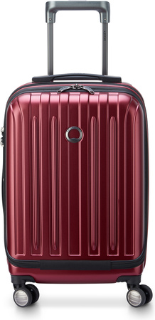 Kabinový kufr Delsey Titanium 55 cm – červený