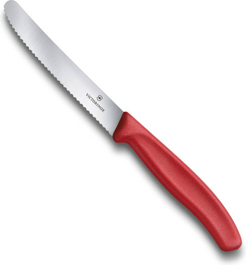 Kuchyňský a zeleninový nůž Swiss Classic Victorinox 22 cm Červený