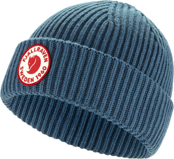 Zimní čepice Fjallraven 1960 Lite Logo - Indigo Blue