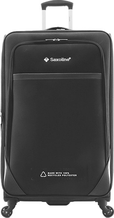 Velký cestovní kufr Saxoline Soft 80 cm Black