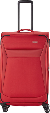 Velký rozšiřitelný kufr Travelite Chios 78 cm červený