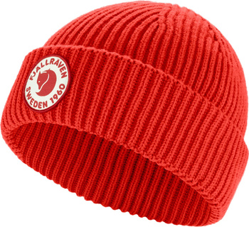 Zimní čepice Fjallraven 1960 Lite Logo - True Red